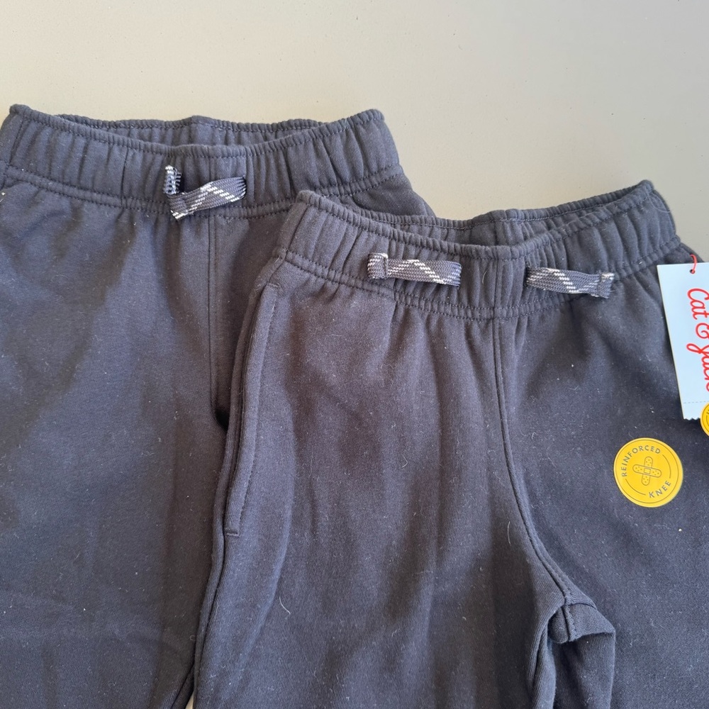 Kid’s Cotton Black Jogger Bundle